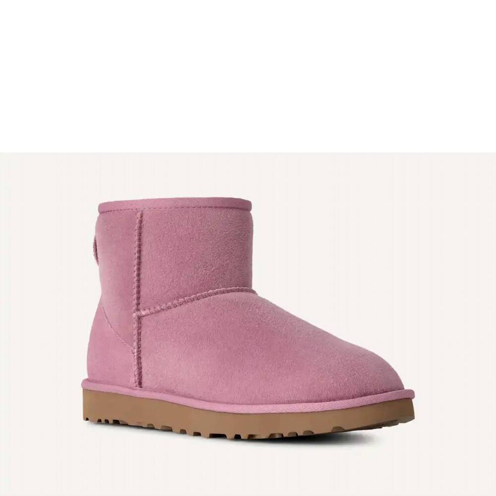 NEW UGG women's classic mini ii boot in dusty orchid